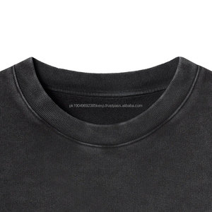 Chaud en gros OEM Logo conception personnalisée blanc pull uni hommes sweat en gros poitrine personne imprimer pull sweat - Product Image 3