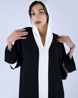 Robe Abaya Musulmane d'Été Modeste à Manches Longues Respirante Vêtements Islamiques pour Femmes Conception Personnalisée Logo Service OEM Vente en Gros