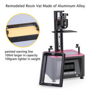Imprimante 3D à résine ELEGOO Mars Pro, haute précision, technologie de moulage SLA pour la construction, le laboratoire, la bijouterie, l'usage domestique, l'impression d'étiquettes - Product Image 3