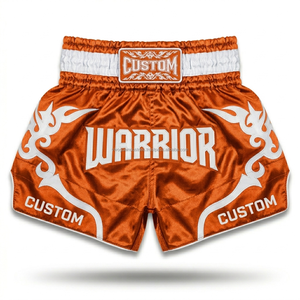 Shorts de Muay Thai Personalizados al por Mayor, Proveedor de Shorts de Lucha Ligeros de Satén, Marca Privada, Shorts de Muay Thai Bordados - Product Image 2