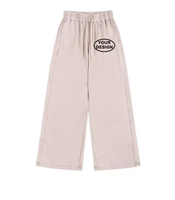 Conjunto de Sudadera con Capucha y Pantalones Deportivos con Lavado Ácido Personalizado, 100% Poliéster, Invierno, Color Sólido, Estilo Vintage, Sudadera con Capucha Gruesa de Forro Polar Transpirable, Unisex