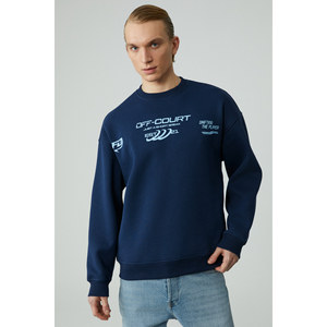 Sudadera de Algodón Orgánico para Hombre con Detalle Estampado de GRIMELANGE por CASSY - Product Image 6
