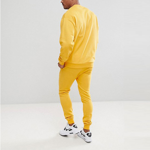 Venta al por mayor de alta calidad última moda Jogger Set logotipo personalizado Slim Fit traje deportivo chándal chándales para los hombres - Product Image 6