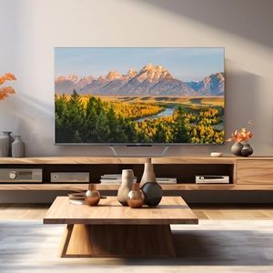 4K UHD 75 Inch Smart TV with Dynamic Range Flat Anti-Glare Matte Screen and 120Hz Refresh Rate Wireless Black Television - Product Image 2