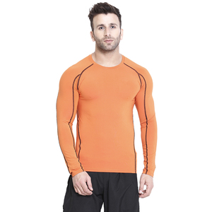 Camiseta de gimnasio sin costuras para hombre de alta calidad, camiseta de gimnasio atlético de secado rápido, camiseta de manga corta al por mayor, OEM personalizado - Product Image 4