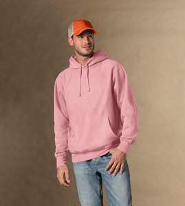 เสื้อฮู้ดดี้ผู้ชายทรงปกติ สไตล์สตรีทแวร์ สำหรับฤดูหนาว ผ้าเนื้อนุ่มระบายอากาศได้ดี แห้งเร็ว แบบสวมหัว สกรีนโลโก้ได้ ไหล่ตก ทรงเรียบง่าย - Product Image 6