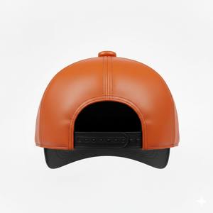 Gorra Deportiva de Ciclismo de 6 Paneles con Diseño Nuevo, Logotipo Personalizado, 100% Cuero de Cabra, Lona Transpirable, Impermeable y Ajustable para Unisex OEM - Product Image 4