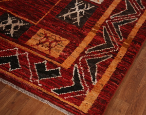 Alfombras de lana de tamaño personalizable de alta calidad 5x8 12x14, lujo moderno hecho a mano suave anudado a mano abstracto para hoteles de oficina en casa - Product Image 1