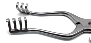 Reusable Manual Self Retaining Retractor 3x4 Blunt Teeth Stainless Steel Surgical <b>Instrument</b> for General Surgery Tissue Exposure - Product Image 6