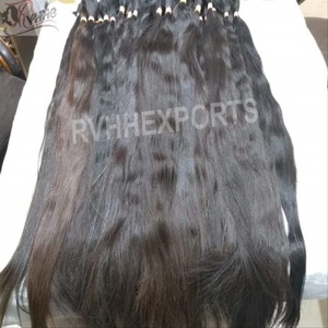 Extensión de cabello humano Remy Virgen sin procesar, 100% cabello a granel de alta calidad - Product Image 6