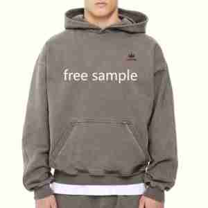 New Style Acid Washed Streetwear Vintage Zip Hoodie High Quality Men's 100% Cotton Eco-Friendly Quick Dry Drop Shoulder Hoodie - Product Image 1