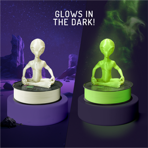 Filamento Luminoso WINKLE PLA HD, Fosforescente, 1.75mm, 1kg, para Impresora 3D FDM, Brilla en la Oscuridad, Fácil de Imprimir, Calidad Europea, Hecho en España - Product Image 2