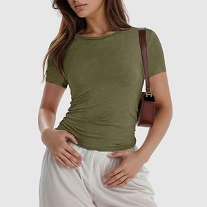 Printemps été respirant Style élégant imprimé mode chemise décontractée femmes dame printemps été Style rétro femmes T-Shirt - Product Image 1