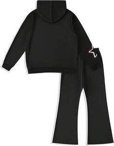 Sweat à capuche pull en coton de haute qualité et survêtement imprimé sur mesure vêtements d'hiver tenue décontractée mode de rue vêtements en gros - Product Image 2