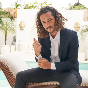 Beam Classic Pantalon d'entreprise moyen pour homme Pantalon formel en polyester de couleur unie à fermeture éclair - Product Image 6