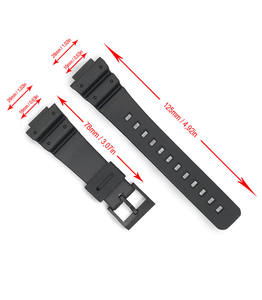 DW-5900 DW-6000 DW-6600 DW-6695 QX-CGG1 WXCU QXE72 Bracelet de montre Compatible Ref 304H5-10430837 - Product Image 4