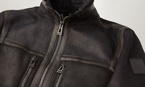 2025 meilleur prix veste en cuir à capuche pour hommes personnalisée veste en cuir de mode de haute qualité fabriquée au Pakistan - Product Image 2