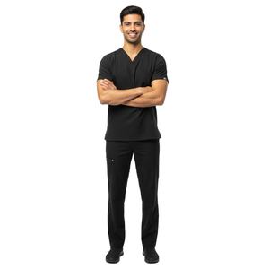 Ensemble d'uniformes infirmiers pour hommes de qualité supérieure, en tissu extensible respirant, haut et pantalon, OEM ODM, fourniture en gros d'usine, haute qualité - Product Image 6