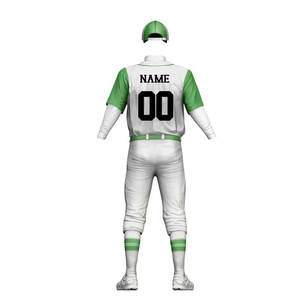 Maillot de baseball vierge pour hommes en polyester personnalisé, votre propre conception, uniforme de baseball uni, vente en gros OEM - Product Image 3