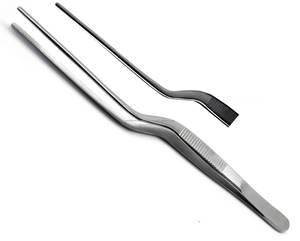 Pinzas Adson Bayonet de Acero Inoxidable, Pinzas Quirúrgicas para Aplicación de Apósitos, Punta Serrada, Instrumentos Médicos Quirúrgicos, Kit Quirúrgico Manual - Product Image 2