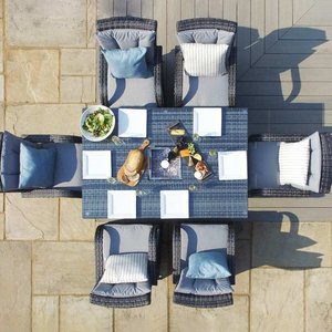 <strong>Rattan</strong> Garden Furniture Outdoor Dining Set Patio Wicker <strong>Chair</strong> With Ice Bucket <strong>Table</strong> <strong>and</strong> <strong>Chairs</strong> Restaurant Large Armchairs - Product Image 5