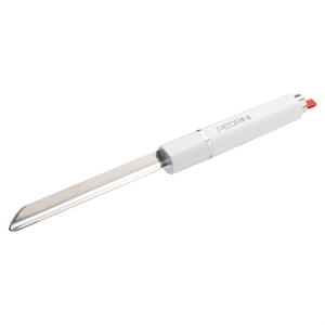 Cuillère à zucchinis LILLO STILE Chrome brillant et blanc 0775 - Product Image 2
