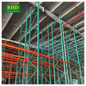 Étagère à palettes sélective standard américaine Longueur personnalisée Acier vert verticale Entrepôt à 5 couches Manipulation des stocks Prix compétitif - Product Image 5