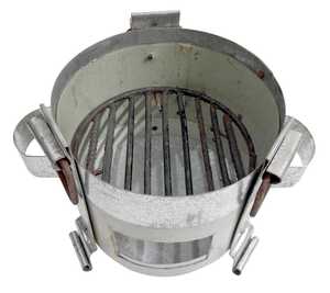 Parrilla de Carbón de Acero Inoxidable con Rejilla Extraíble - Product Image 1