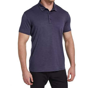 Polo confortable pour hommes polo de golf à manches courtes imprimé personnalisé avec logo brodé design personnalisé - Product Image 6
