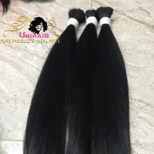 Cheveux en vrac de haute qualité, vente en gros, doux, lisse, brut, Super Double étiré, vendeurs d'extensions de cheveux vietnamien - Product Image 3