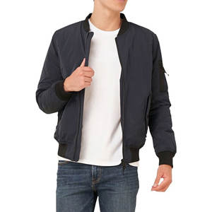 Veste bomber d'hiver à capuche imperméable et respirante en toile imprimée de haute qualité sur mesure OEM pour hommes - Product Image 2
