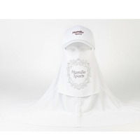 Casquette Hijab Coupe-Vent pour Femme, Personnalisée, Vente en Gros, Designer, en Cuir, Modeste, Respirante, Service OEM, Luxe, pour Femmes Musulmanes Adultes