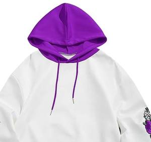 Impression numérique Hommes Broderie Hoodies design top tendance taux raisonnable respirant Hommes Broderie Hoodies avec les meilleures choses - Product Image 2