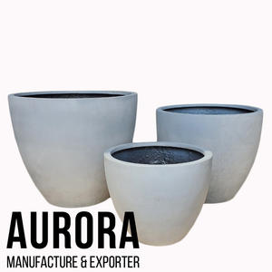 Macetas Ecológicas de Fibra de Vidrio de Estilo Moderno, Hechas en Vietnam, para Decoración de Jardines y Centros Comerciales, con Logotipo Gratuito - Product Image 3