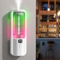 Diffuseur d'huiles essentielles rechargeable sans eau, 50 ml, 5 modes de brume, silencieux, diffuseur d'arômes automatique