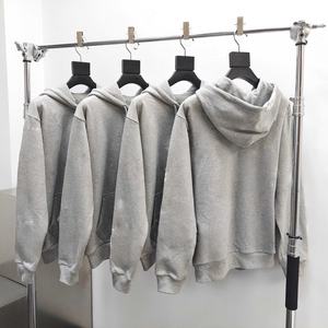 Sweat à capuche en molleton vierge pour homme, broderie personnalisée en gros, impression en relief, sweat à capuche vierge de haute qualité pour homme - Product Image 4