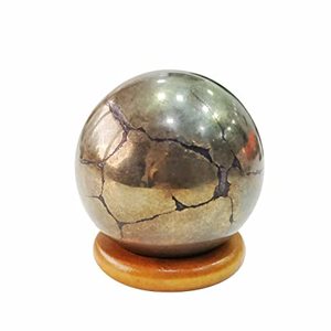 Esfera de Pirita Natural Pulida, Cristal de Pirita, Gema, Mineral, Decoración para el Hogar, Venta al por Mayor - Product Image 1