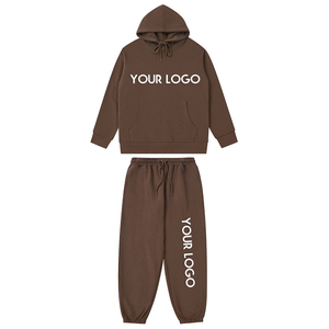 Custom Street Wear Men's Hoodies Shorts Sweatsuit Tracksuit Custom Logo 3D Puff Print Oversized Hoodie and <b>Sweatpants</b> <b>Set</b> Men - Product Image 4