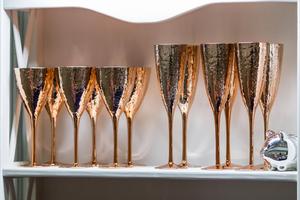 Verre à vin en acier inoxydable, verres en métal, gobelets à Double paroi pour Cocktail, verre à vin pour accessoires de Bar - Product Image 5