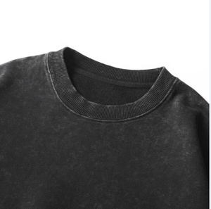 Sweat-shirts à capuche pour hommes en couleur unie, avec logo personnalisé, manches longues et en molleton 100% coton pour l'hiver, vente en gros - Product Image 3