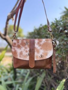 Luxury High Quality Hair on Hide Fur Leather Handbag Crossbody Sling <b>Bag</b> Stylish Hot Selling Shoulder Sling <b>Bag</b> for <b>Women</b> - Product Image 4