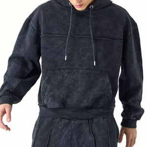 Pantalones holgados chándal Pantalones de chándal y Sudadera con capucha Conjunto de pantalones de 2 piezas Chándal de chándal Fleece Oversized Baggy - Product Image 4