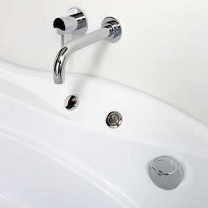 อ่างอาบน้ำอะคริลิคไฮโดรมาสสาจสำหรับคนถนัดขวา รุ่นหรูหรา ยี่ห้อ DORIS WHITE - Product Image 4