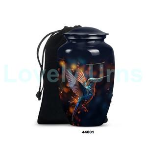 Venta caliente hermosa urna de cremación de pájaro Cardenal volador para cenizas humanas adultas urna grande decorativa con bolsa de terciopelo gratis - Product Image 2