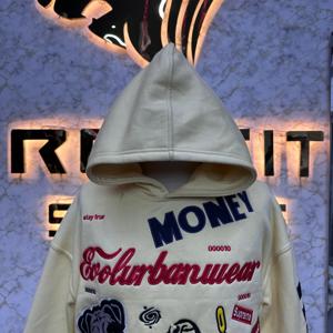 Diseñe su propio estilo Llegó Sudadera con capucha impresa personalizada precios baratos fabricante superior hombres sudaderas con capucha personalizadas sudaderas con capucha para hombres - Product Image 3