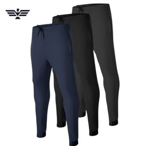 Pantalon de gymnastique unisexe extensible à taille élastique et séchage rapide pour les squats et la course à pied Leggings cardio coupe régulière printemps - Product Image 1