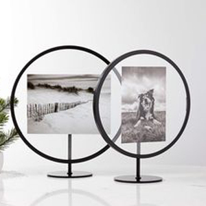 Support de cadre photo multifonctionnel en métal pour bibliothèque Support de rangement Portable Support Home Jewellery Box Family Photo Handicrafts - Product Image 4