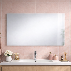 Reversible Polished Edge <b>Vanity</b> <b>Mirror</b> 100x60 <b>Wall</b> Mounted <b>Mirror</b> - Product Image 1