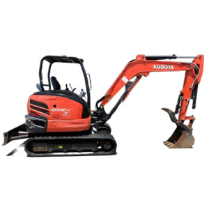 Puissant pour KX040-4 2017 prix d'usine mini pelle d'occasion avec pompe PLC et moteur-Type de chenille à haute efficacité - Product Image 1