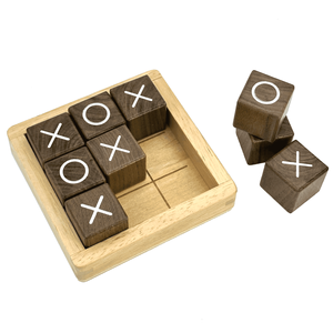 Juego Tic-Tac-Toe de madera con tablero metálico para niño de Target World - Product Image 4